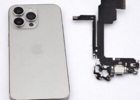 #Wymiana Złącza Ładowania iPhone 15 Pro