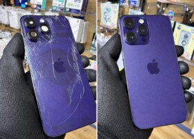 #Wymiana Tylnej Klapki iPhone 14 Pro Wymiana Tylnej Zbitej Szybki w iPhone 14 Pro Łódź | Klinika Szybek